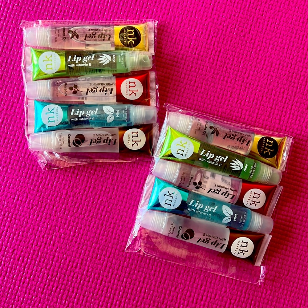 Lip gels with vit E 15 ml 5 pieces